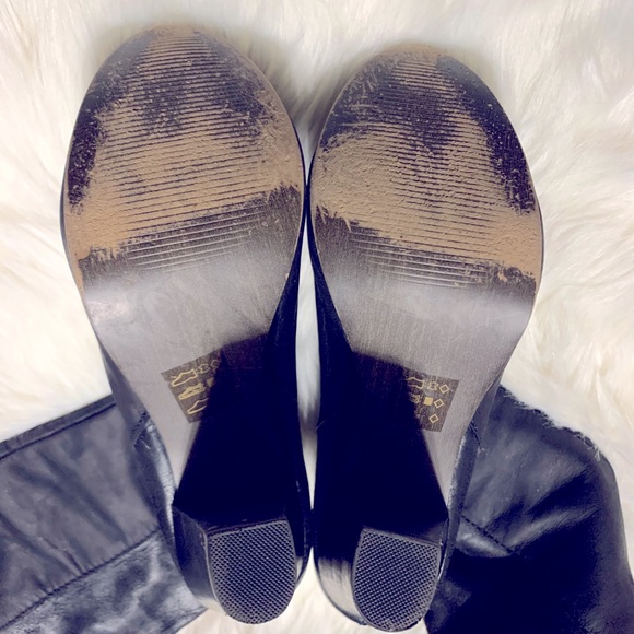 Steve Madden Rannsome Black Boots - Picture 7 of 11